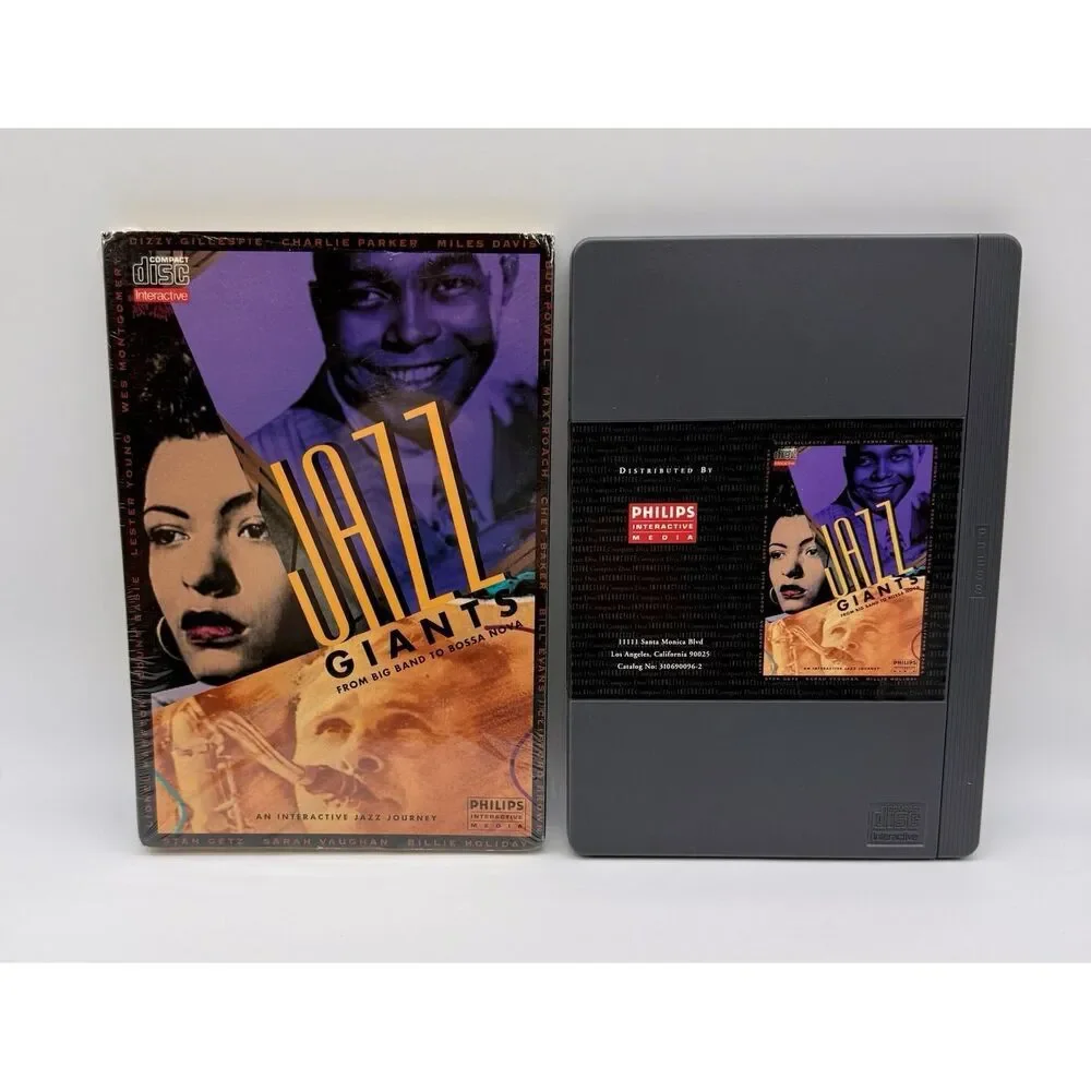 Philips CDi / CD-i Retro Educational - Jazz Giants‎ From Big Band To Bossa Nova
